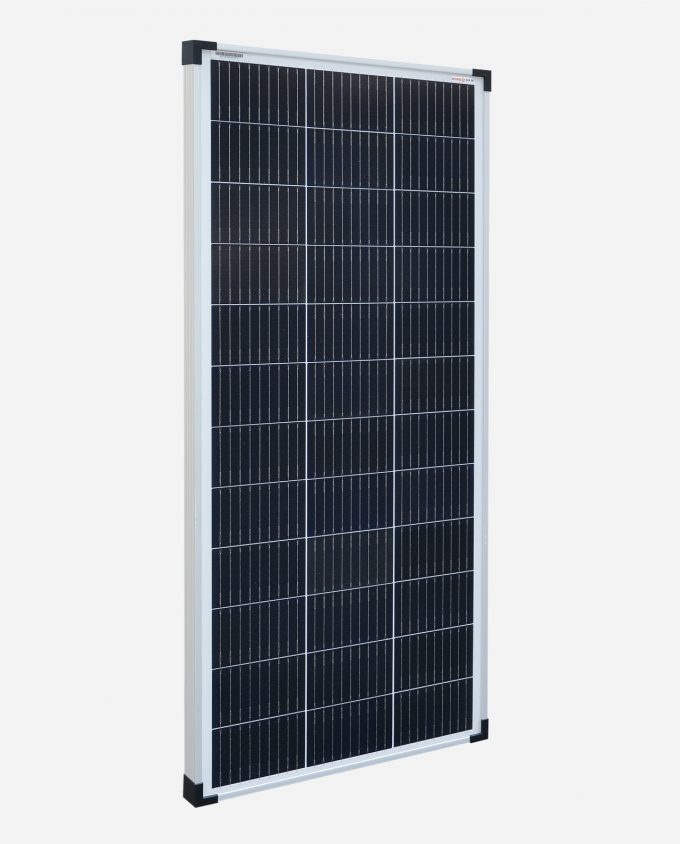 enjoysolar Mono 9BB Solarpanel 100w 12V perspective