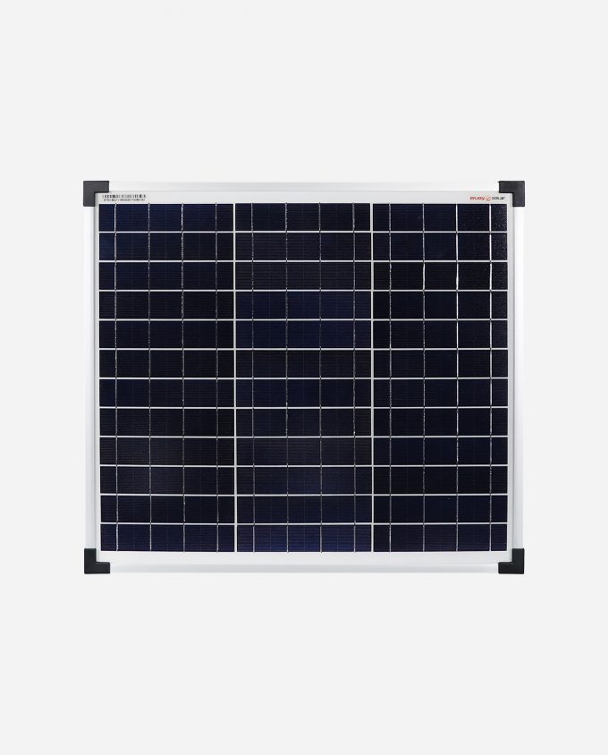 enjoysolar® Polykristallines Solarmodul 30W 12V front