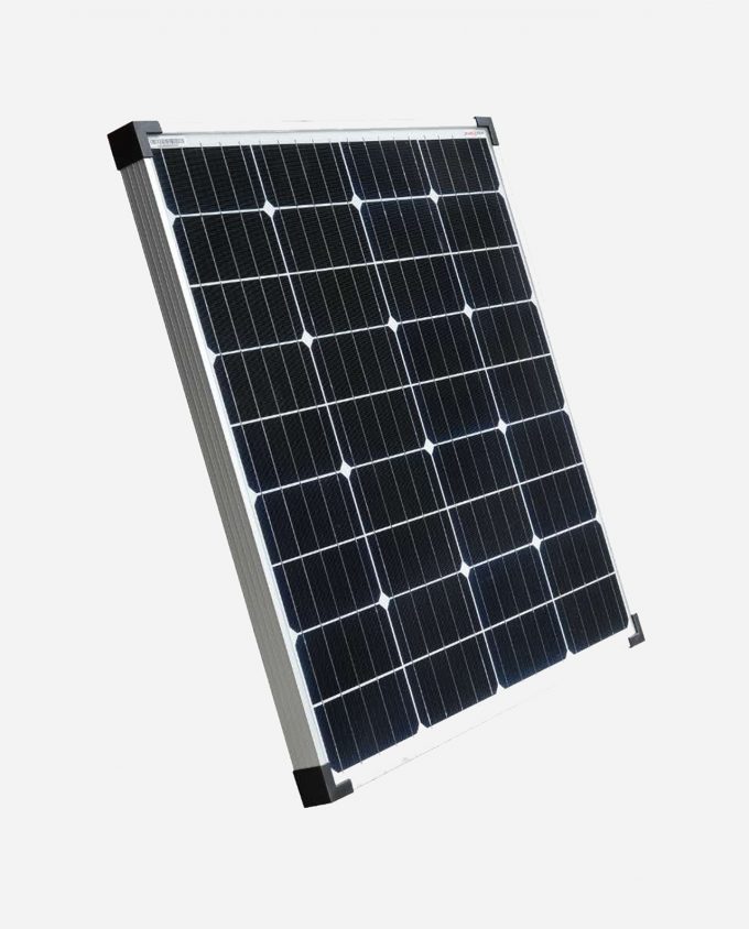 enjoysolar®Monokristallines Solarmodul 80W12V perspectiv