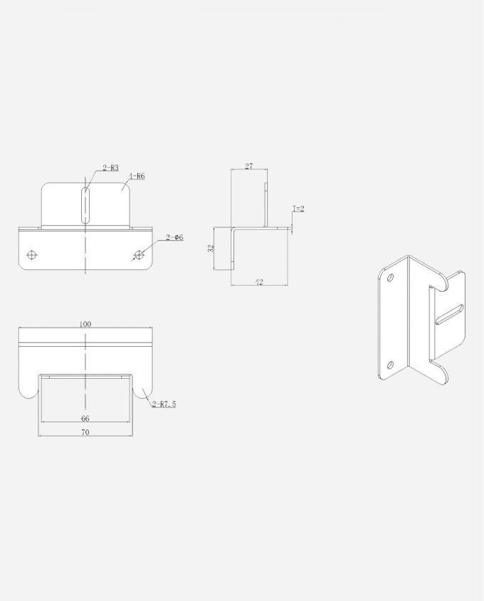 enjoysolar®Alu Z Halterung mit flügel Inhalt