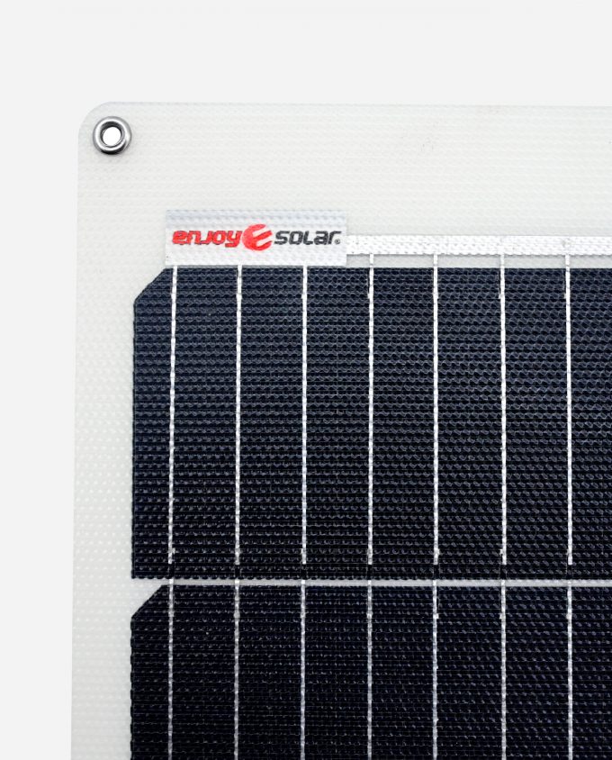 enjoysolar ETFE Semiflexibel Solarpanel 9BB Perc 110W 12V logo