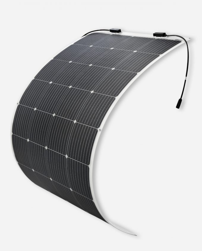 enjoysolar ETFE Semiflexibel Solarpanel 9BB Perc 200W 12V Biegung