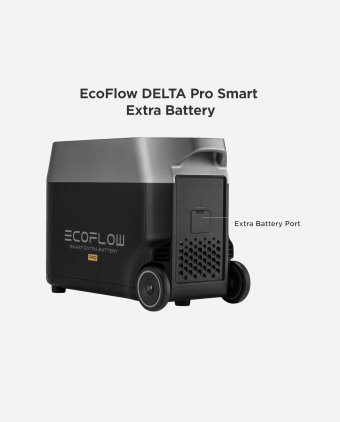 EcoFlow Delta Pro Smart Extra Batterie 3600Wh